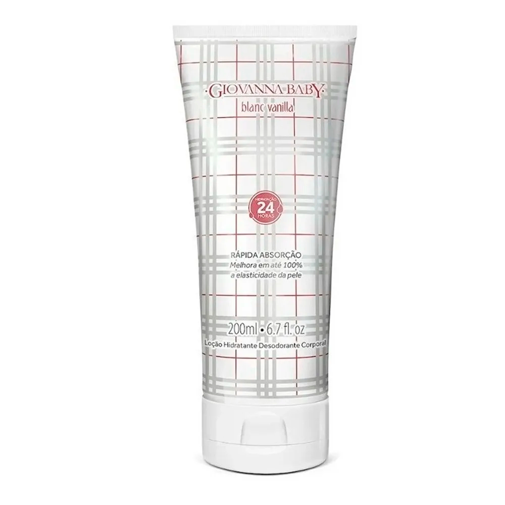 Giovanna Baby Blanc Vanilla Loção Hidratante Desodorante Corporal 200ml