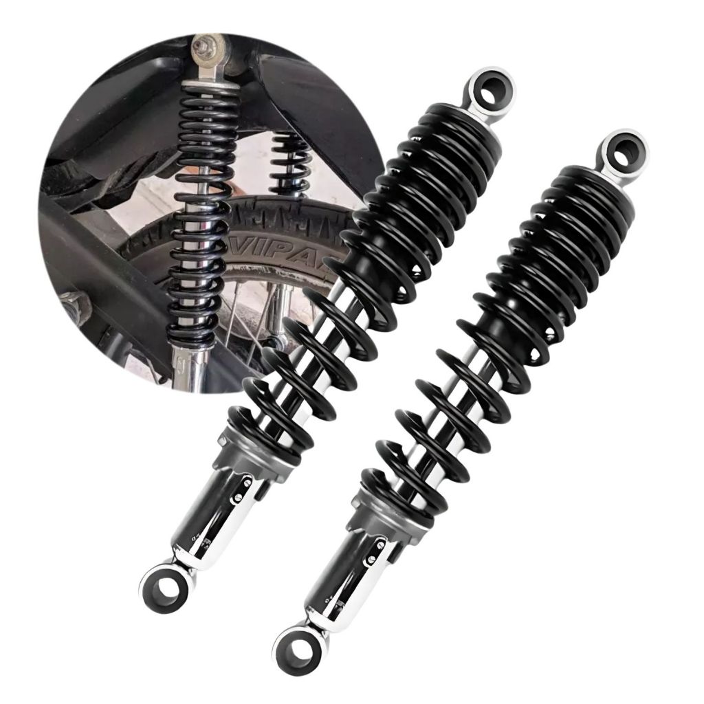 Par Amortecedor Traseiro Honda Fan Titan 125/ Com Regulagem - Spare Parts and Accessories for Vehicles