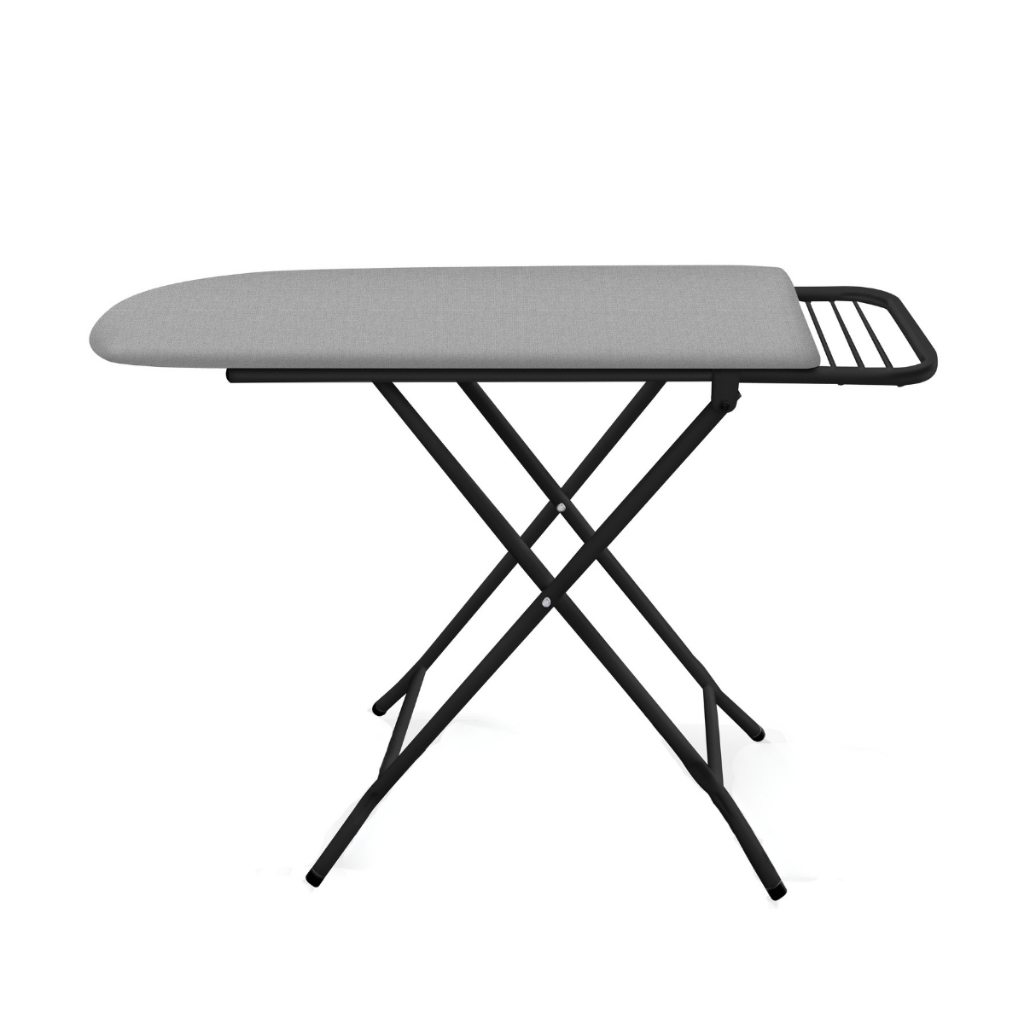 Mesa Tabua De Passar Roupa 117cm Suporte Porta Ferro Extra Forte 3 Medidas De Regulagem Resistente em Oferta na Shopee