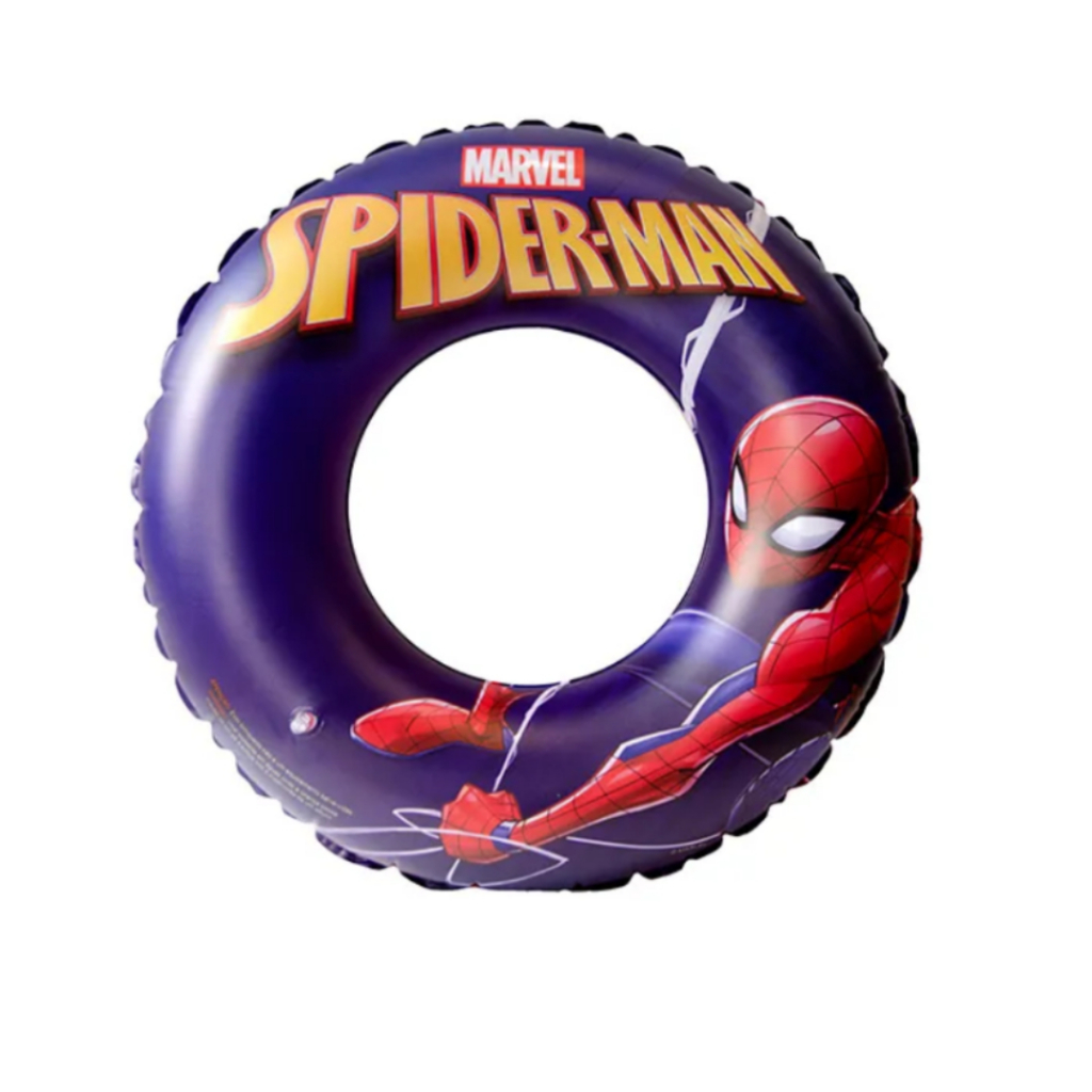 Boia Circular Infantil do Homem Aranha 72 cm - Boia Para Criança Spider-Man