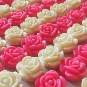 Docinho personalizado de leite ninho rosas kits 10/20/30/40/50 unidades em Oferta na Shopee