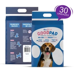 Tapete Higiênico Good Pad com 30 unidades 80x60