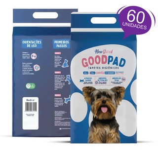 Kit Tapete Higiênico Fralda Cachorro Pet Good Pad 60x60 60un