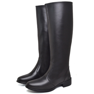 Bota Feminina Cano Longo Bico Arredondado Preto Original Dubuy Kyara 1708DB em Oferta na Shopee