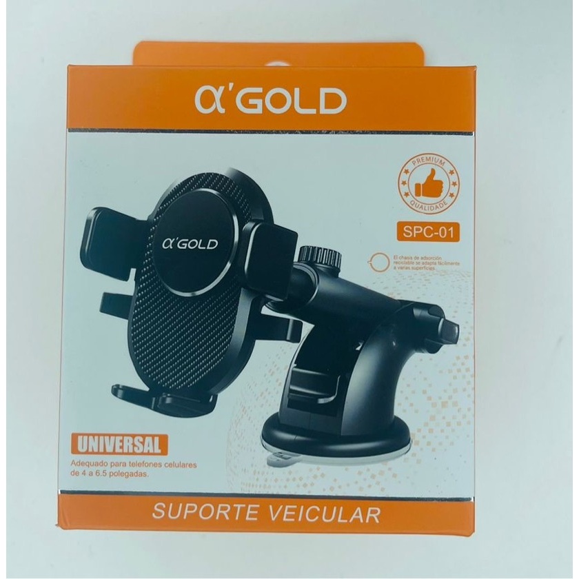 Suporte Veicular Para Celular Universal Para Painel do Carro A' Gold (SPC-01)HMASTON(CJ-48) Extensível e Giratório em Oferta na Shopee