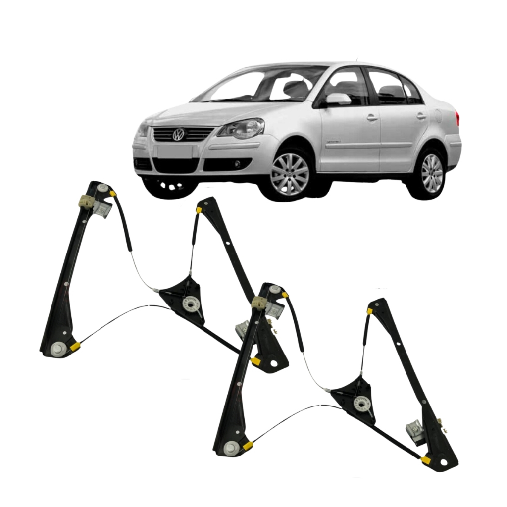 Par Máquina De Vidro Polo Elétrica Portas Dianteiras em Oferta na Shopee