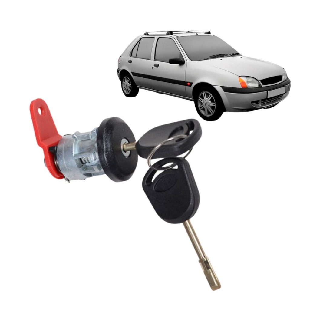 Cilindro Fechadura Fiesta Porta Lado Direito 1996 Até 2006 em Oferta na Shopee