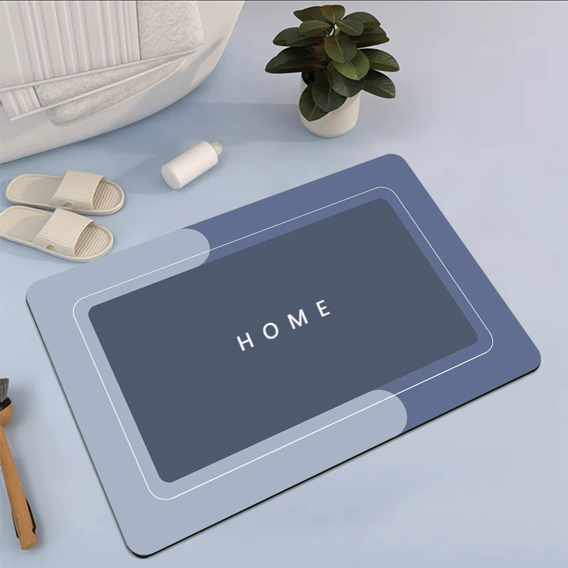 Tapete Antiderrapante de Banheiro Super Absorvente Secagem Rápida Chuveiro Cozinha Varanda 40x60 em Oferta na Shopee