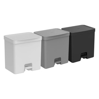 Lixeira de Cozinha e Área Externa com Pedal Trium 20L Duplo Compartilhamento - Ou