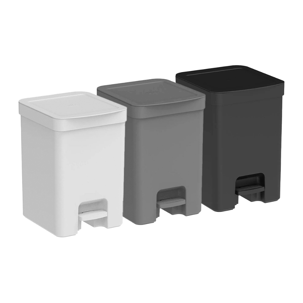 Lixeira de Pedal Trium 12L Para Cozinha, Pia e Banheiro - Ou Martiplast em Oferta na Shopee