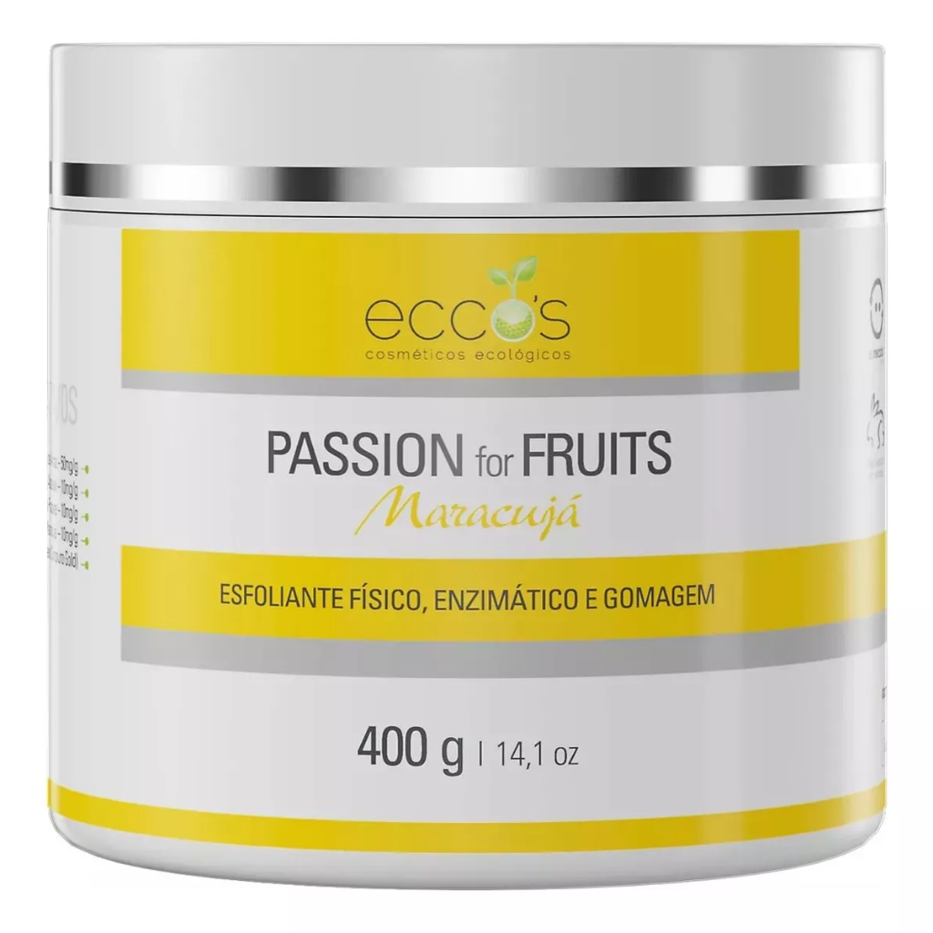 Esfoliante De Maracujá Facial E Corporal Eccos