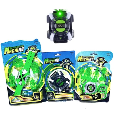 Kit 03 Relogio Ben 10 Onimitrix Ominiverse lancador Ben 10 Aliens RRBRINK