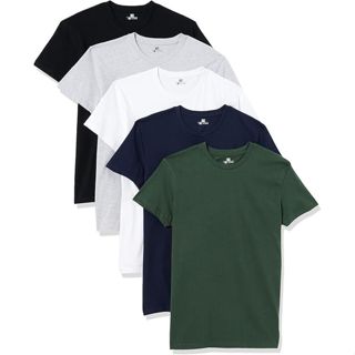 Camiseta Básica blusa slin tshirt Slim Cotton Pima | Ajustada | Regular | Minimalista Malha Premium em Oferta na Shopee