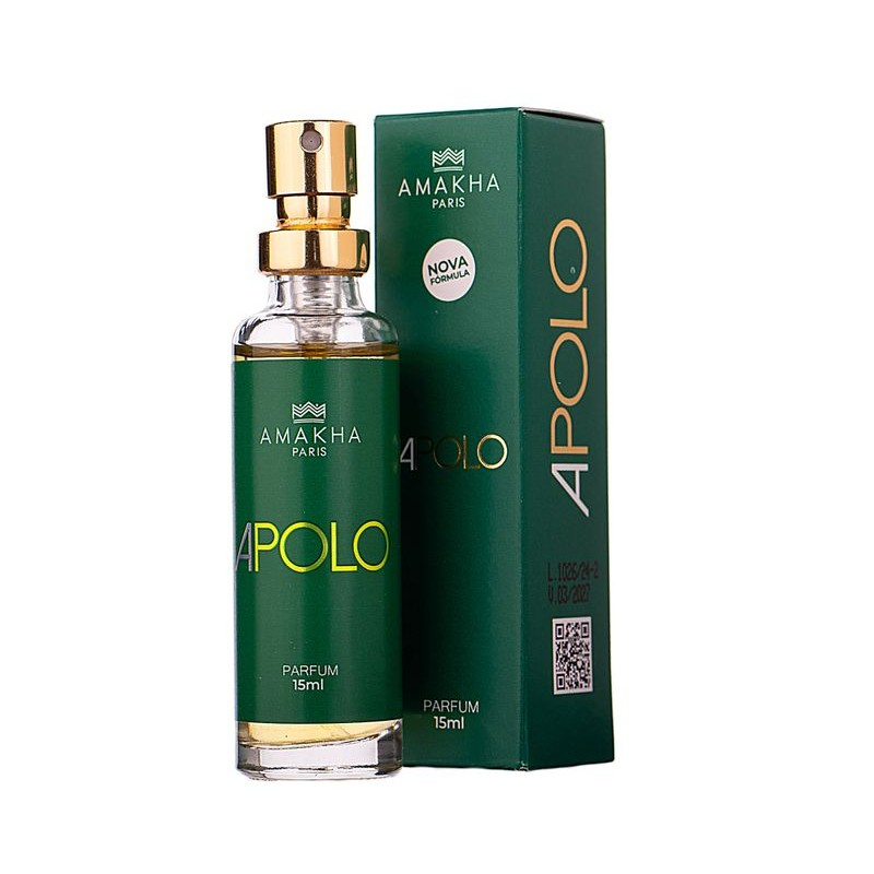 Deo Colônia Masculino Apolo 15ml - Amakha Paris em Oferta na Shopee