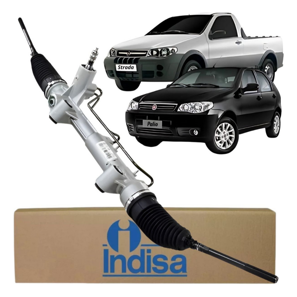 CAIXA DE DIREÇÃO HIDRÁULIA COM AXIAIS - FIAT PALIO / STRADA / SIENA FIRE - TODOS OS MODELOS