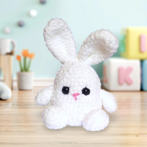 Coelho Amigurumi Pelúcia Páscoa/brinquedo/bordado/bebê