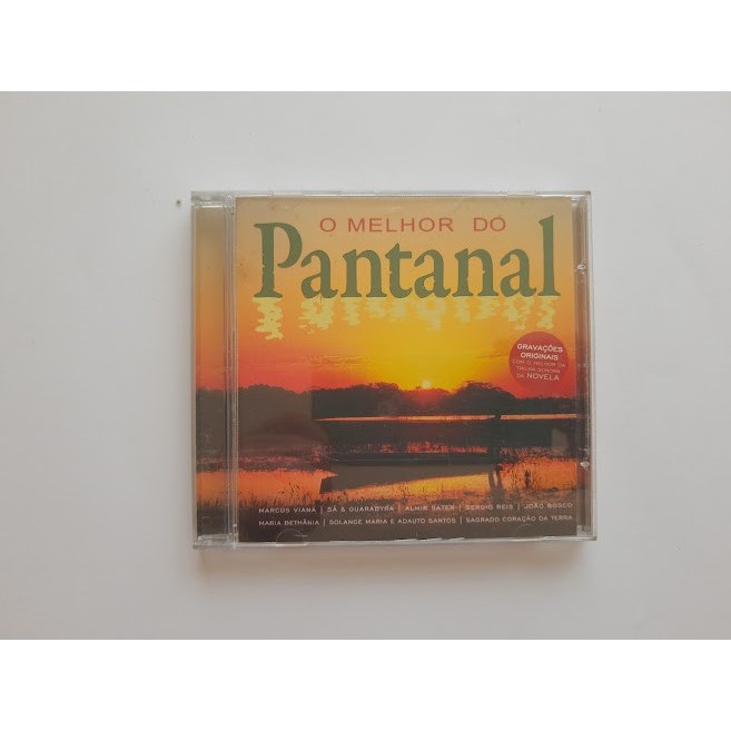 CD O Melhor de Pantanal - TV Manchete, Gravações Originais da Novela