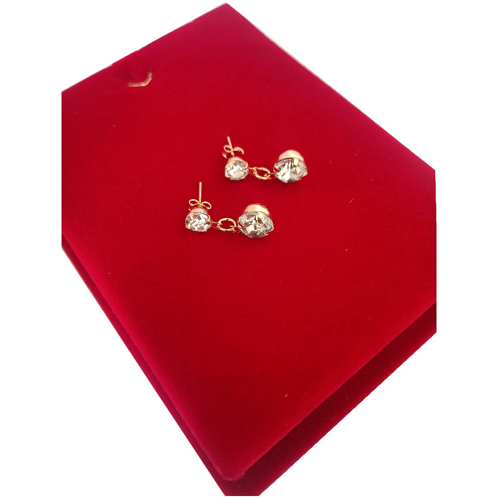 Colar Feminino Semijoia Corrente Veneziana Fina Com Pingente + Pulseira + Conjunto De Brincos Pedras — imagem 2 de 2