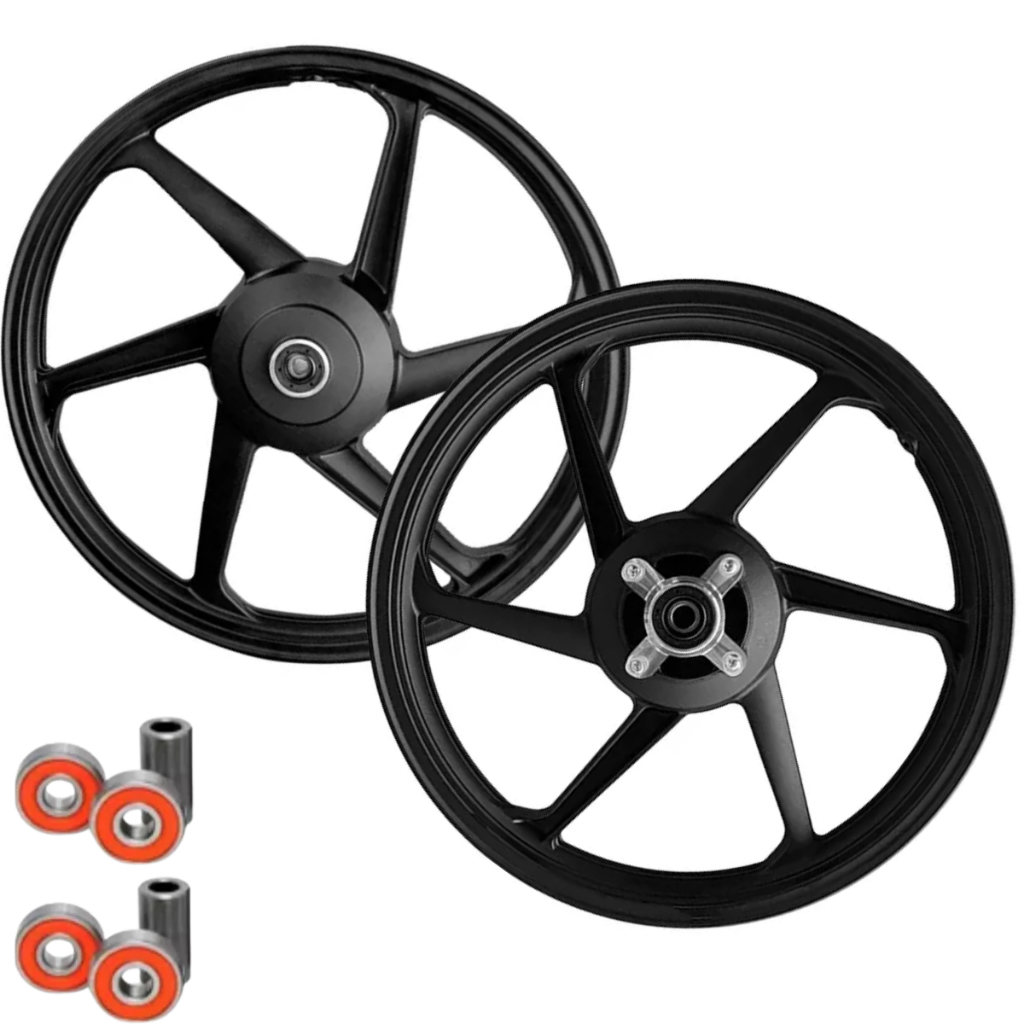 Par Roda Liga Leve Fan 125 2009 diante Ks 6p Freio Tambor
