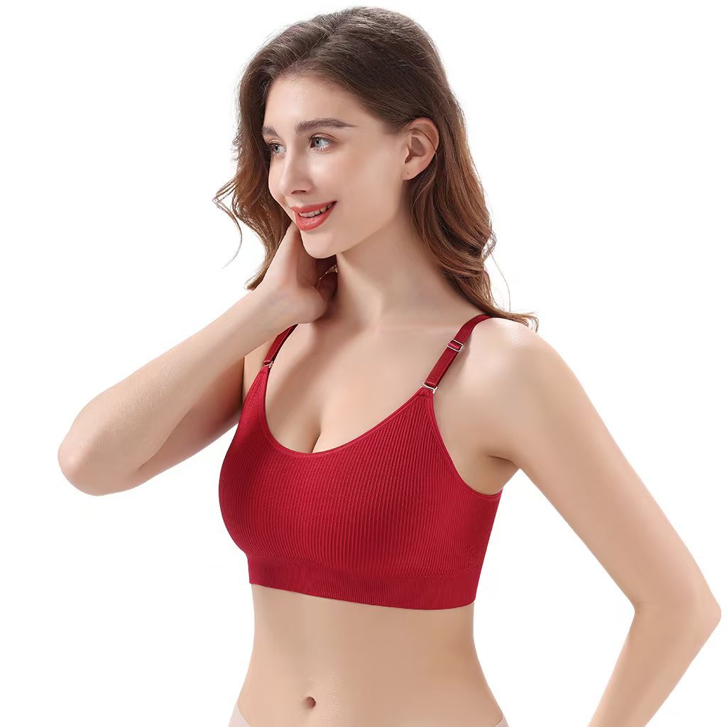Z&D Lingerie Top Alças Larga Alcinha Com Bojo Sem Aro LC06 em Oferta na Shopee