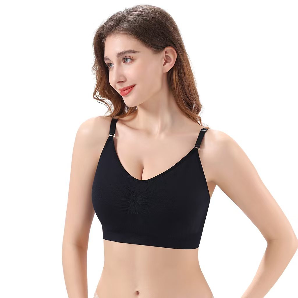 Z&D Lingerie Sutiã Top  Plus Size Casual Com Bojo Sem Aro reforçada para academia LC05 - Sports & Outdoors