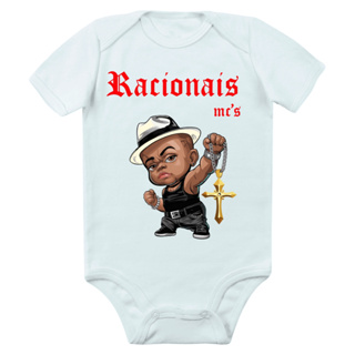 Body Racionais Mc Rap Mano Brown Baby 100% Algodão Suedine Qualidade AAA+ Diferencial em Oferta na Shopee