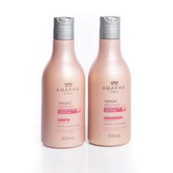 Shampoo e Condicionador Magic Repair Amakha Paris - Cabelos mais Hidratados e Sedosos
