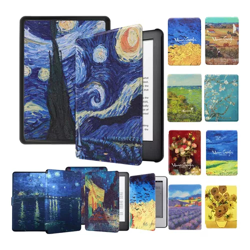 Capa Case Para Amazon Pintado Para Kindle Paperwhite 2024 12ª Geração 7 Polegadas Modelo No.SA569P/SA568B