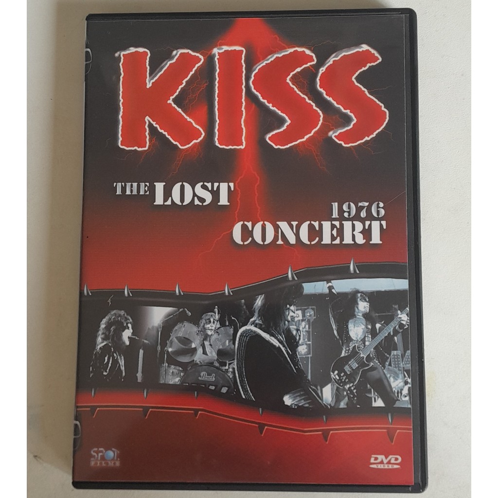 Dvd - Kiss - The Lost Concert 1976 ( Original )