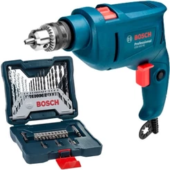 Furadeira Parafusadeira Bosch GSB 450 RE 450W 220V + Kit Brocas e Bits X Line 33 PCs
