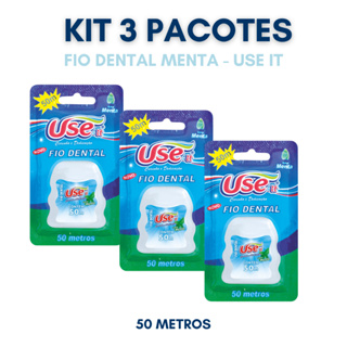 Fio Dental Menta 50M - Use It em Oferta na Shopee