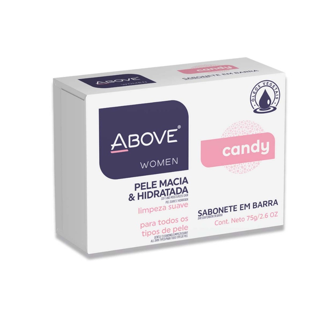 Sabonete Above Barra 75g Candy em Oferta na Shopee