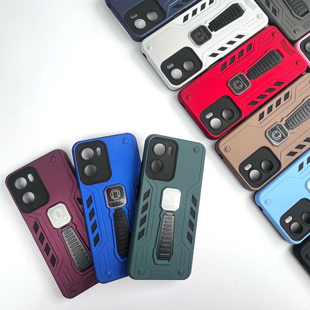 Capinha Anti-Impacto Magnética com Suporte Para Motorola Moto G05 / E15 / Capa P