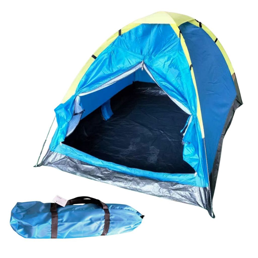 Barraca de Camping para 3 Pessoas, Com Cobertura