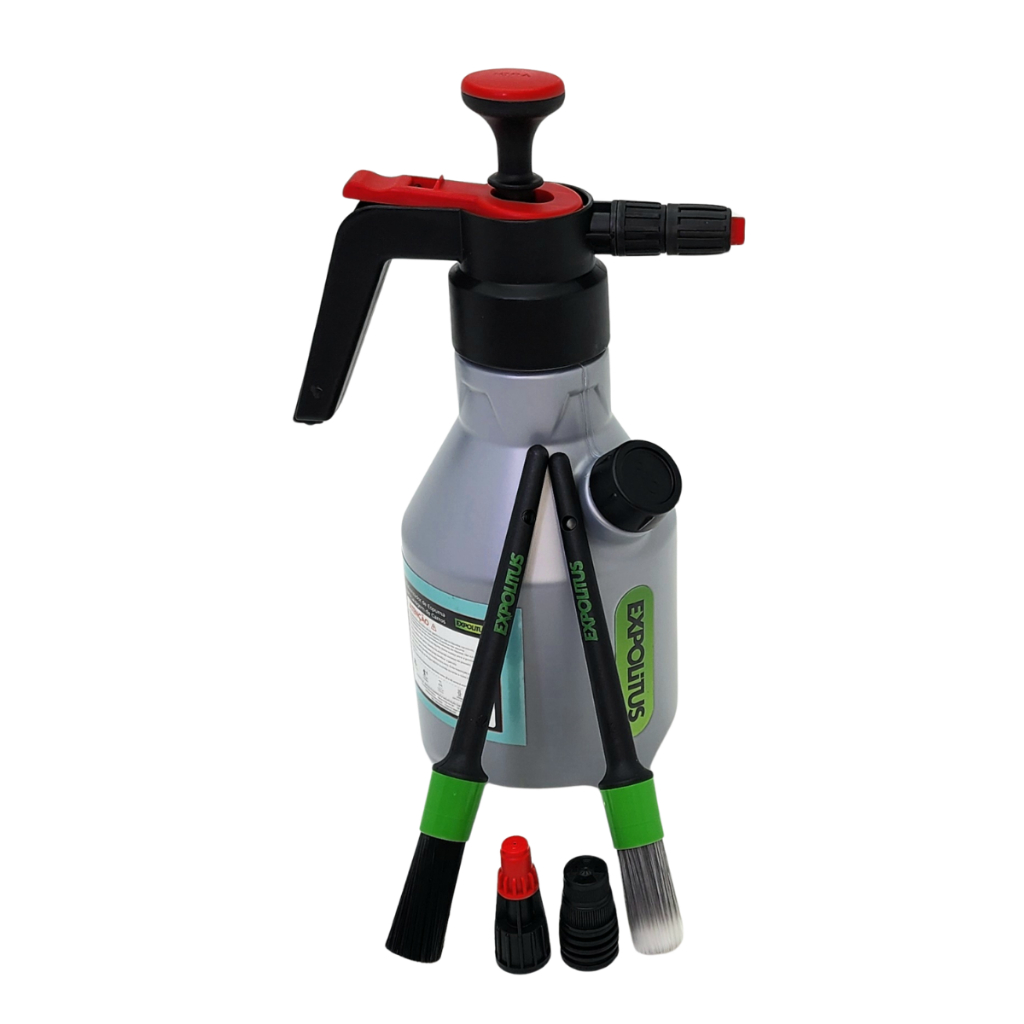 Snow Foam Manual E Pulverizador 3 Em 1 Expolitus 2 Litros Pincel Int Pincel Ext