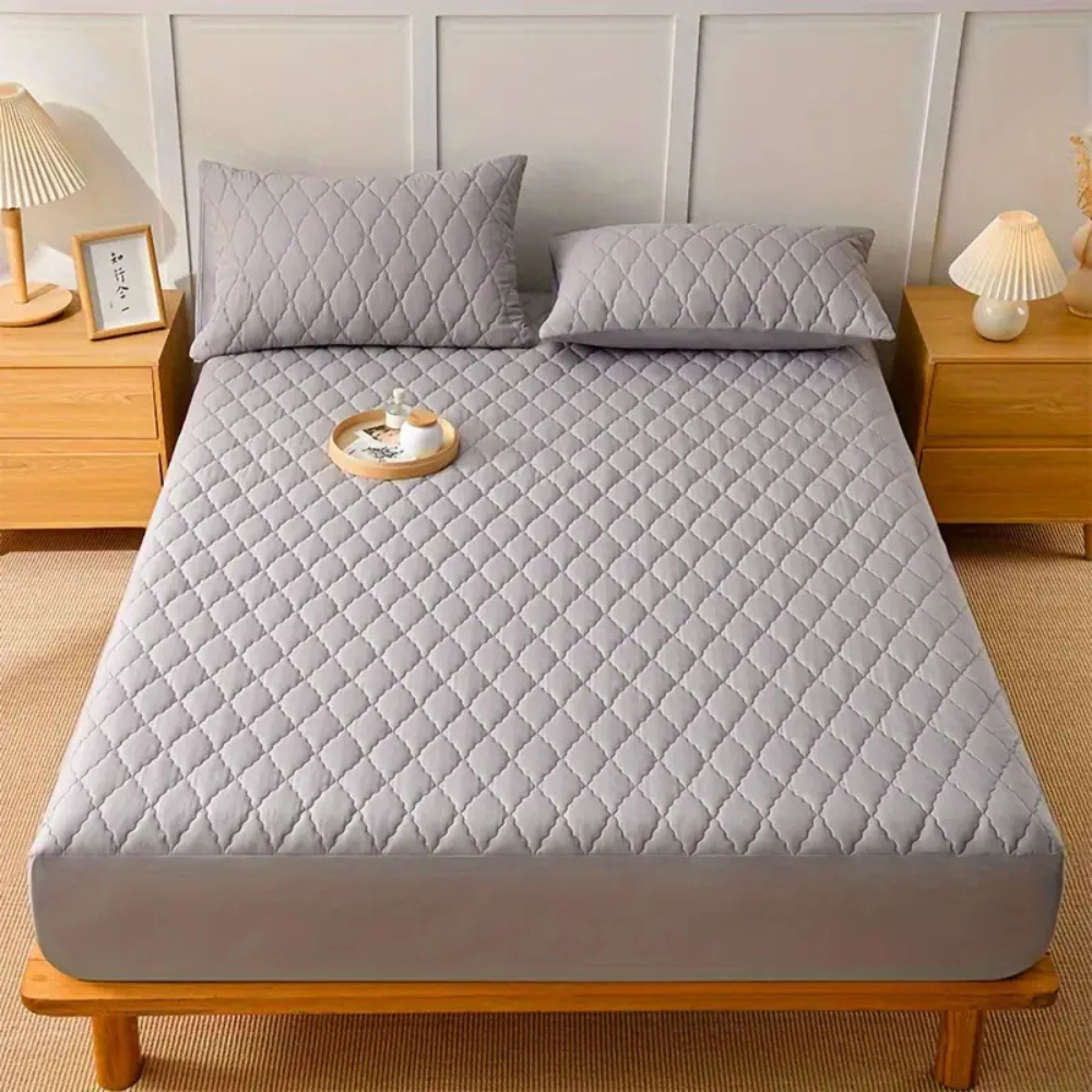 Lençol Protetor Ajustável Macio e Impermeável Decorativo Avulso Para Colchão Berço, Solteiro, Casal, Queen e King