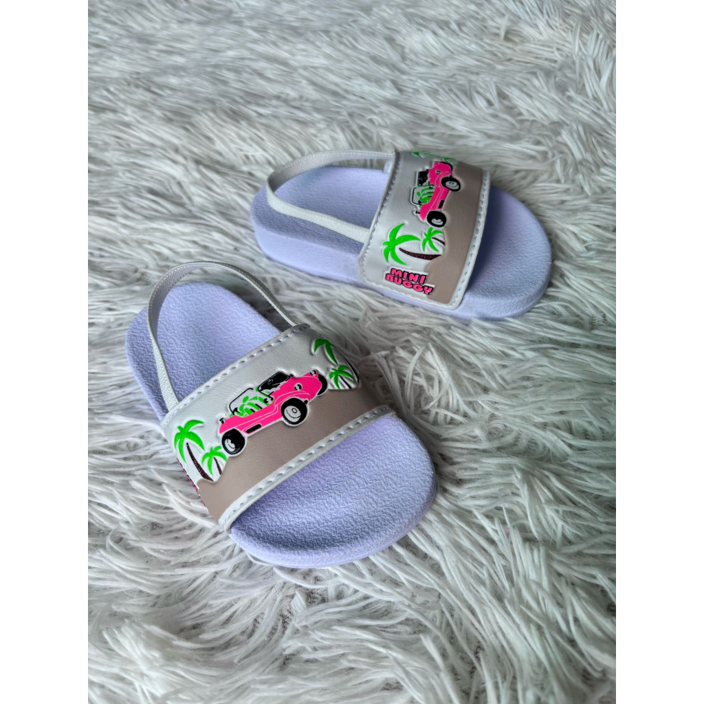 Chinelo Pala Infantil Unissex Mini Buggy Tendência Verão