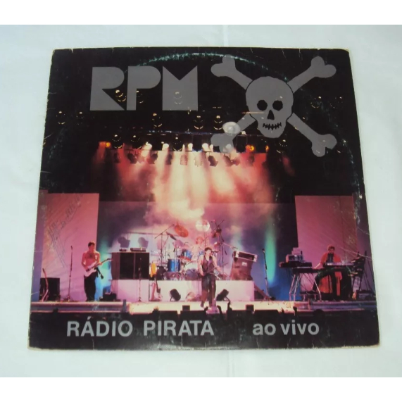 LP / Vinil Rpm - Rádio Pirata Ao Vivo - Usado