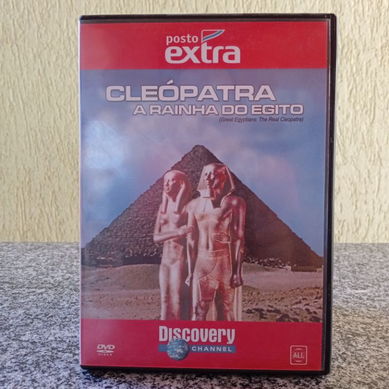 DVD original "Discovery - Cleópatra, a Rainha do Egito"