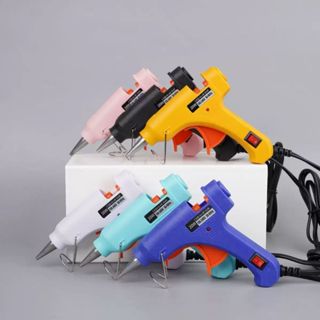 Pistola de cola quente (VÁRIAS CORES) 127-220v em Oferta na Shopee