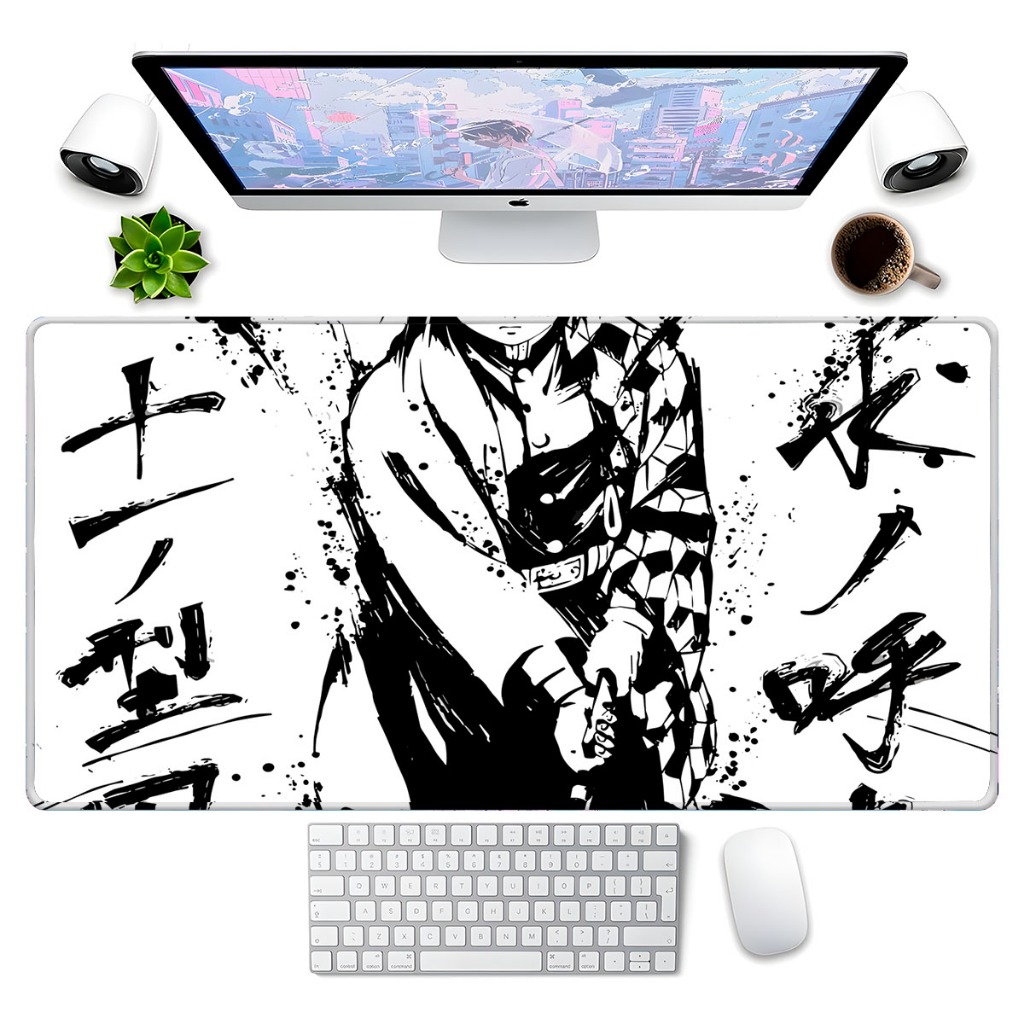 Mouse Pad Gamer Speed 70X35cm Anime Oni Slayer Diversas Estampas 4740