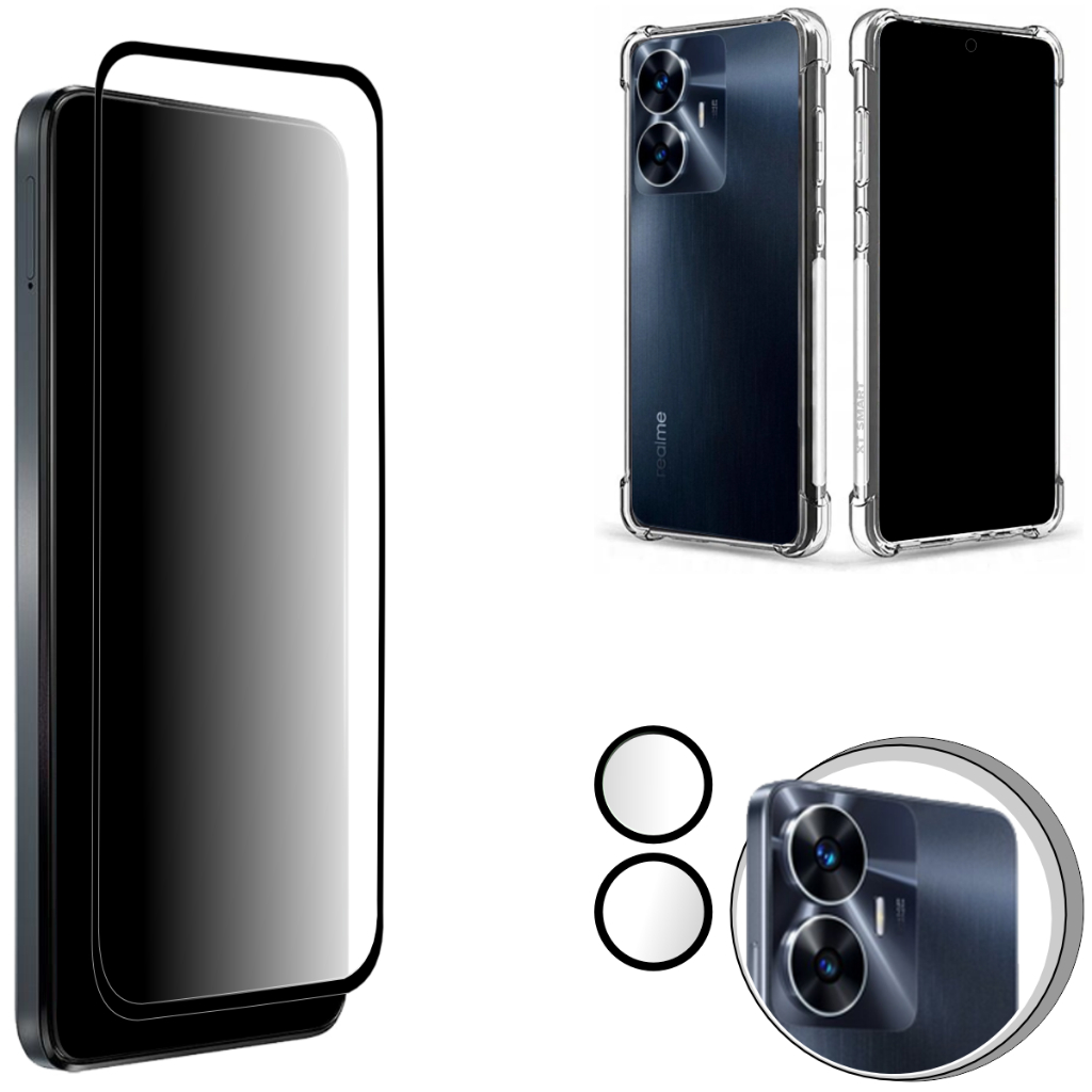 Película da Tela Para REALME C55 | Película da Câmera | Capinha em Oferta na Shopee