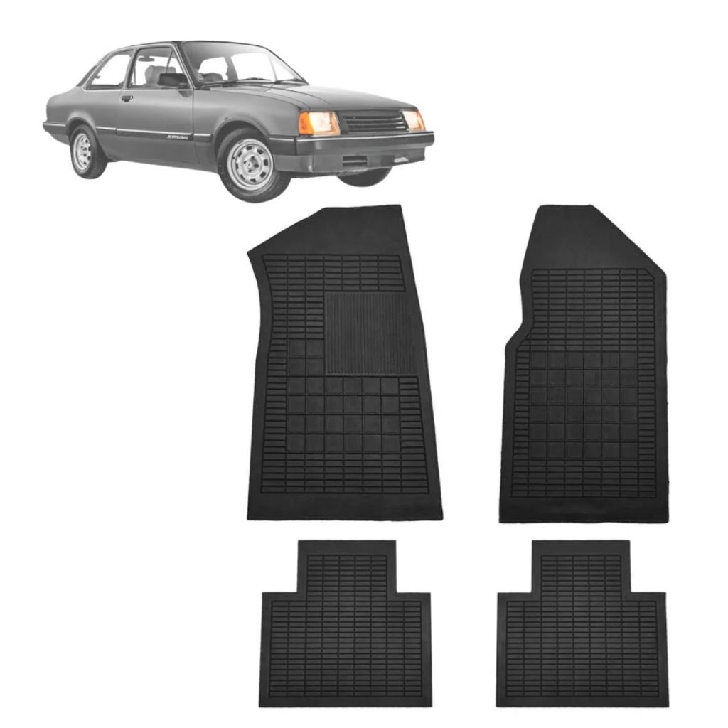 JOGO TAPETE DE BORRACHA CHEVETTE 1973 a 1993 – Car Floor em Oferta na Shopee