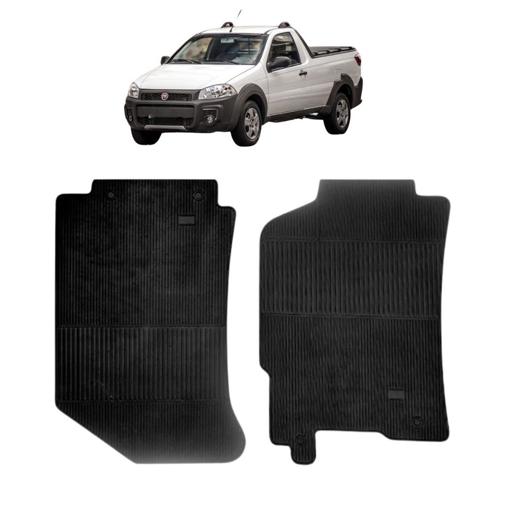 JOGO TAPETE DE BORRACHA STRADA 14/18 – Car Floor em Oferta na Shopee