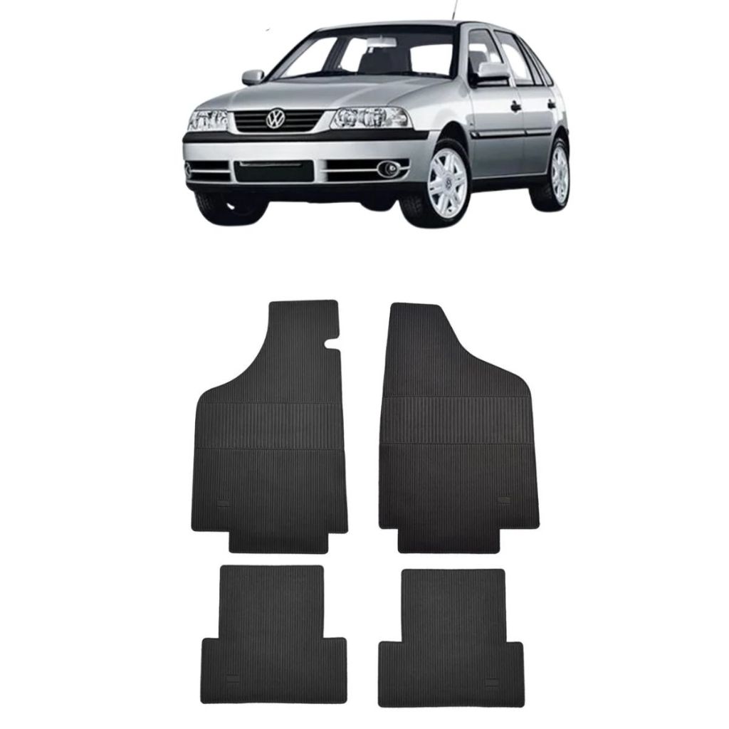 JOGO TAPETE DE BORRACHA GOL G3 / G4 (00/12) PARATI 00/13 – Car Floor em Oferta na Shopee