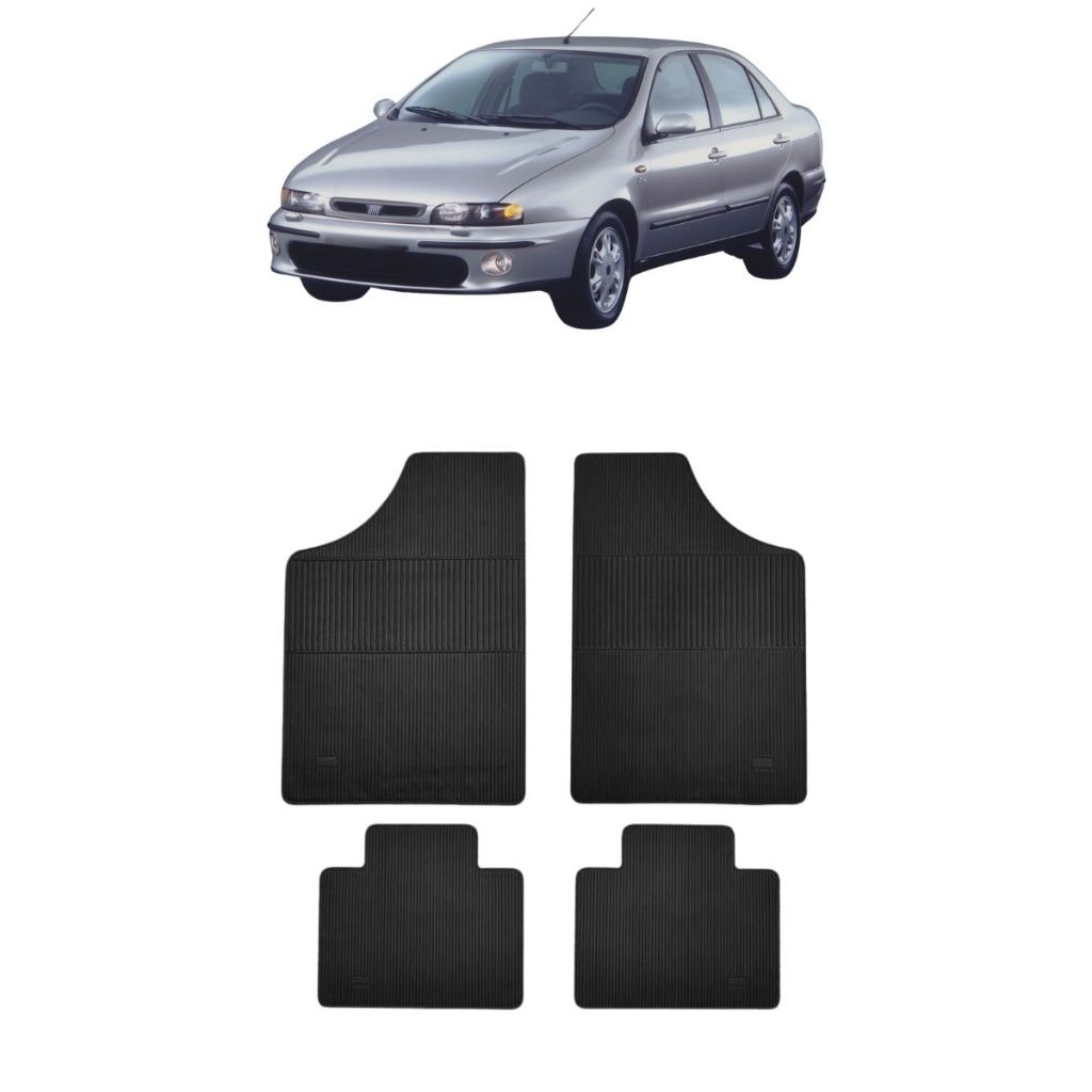 JOGO TAPETE DE BORRACHA MAREA 98/07 – Car Floor