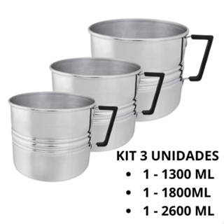 Canecão de Alumínio | Reforçado | Leiteira | Fabricar velas em Oferta na Shopee