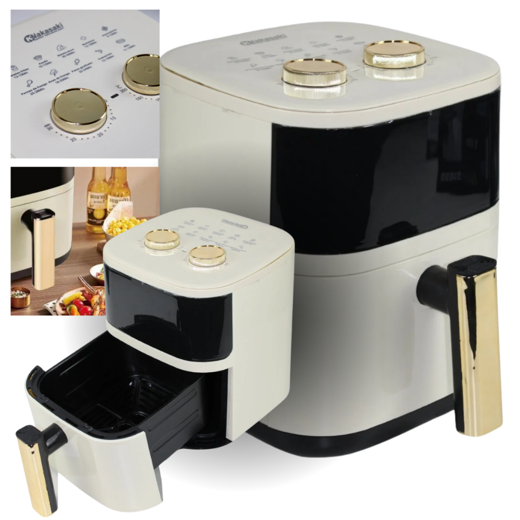 Imagem AirFryer Fritadeira  Eletrica Sem Óleo 3,1L Panela de Fritar a Vapor Fryer 127v/220v Similar Philco