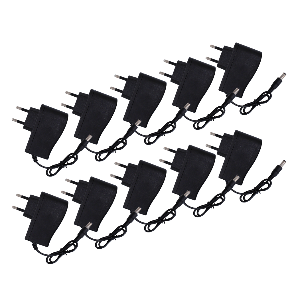 Kit 10 Fonte De Alimentação Estabilizada 2a 12v Bivolt Cftv Fita Led