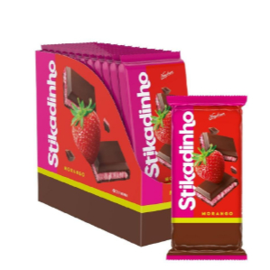 Chocolate Stikadinho Display 12 Unidades de 70g